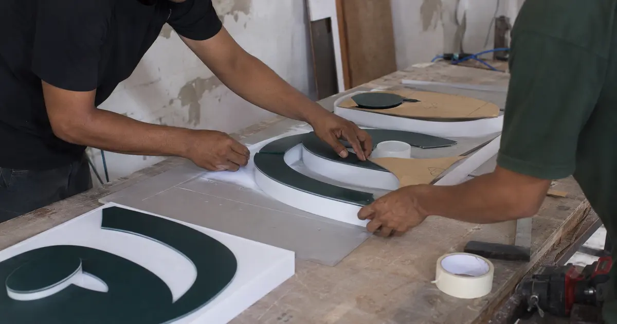 Pengerjaan signage acrylic untuk laser cutting acrylic untuk prototipe